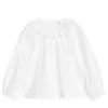 Frill-Collar Blouse