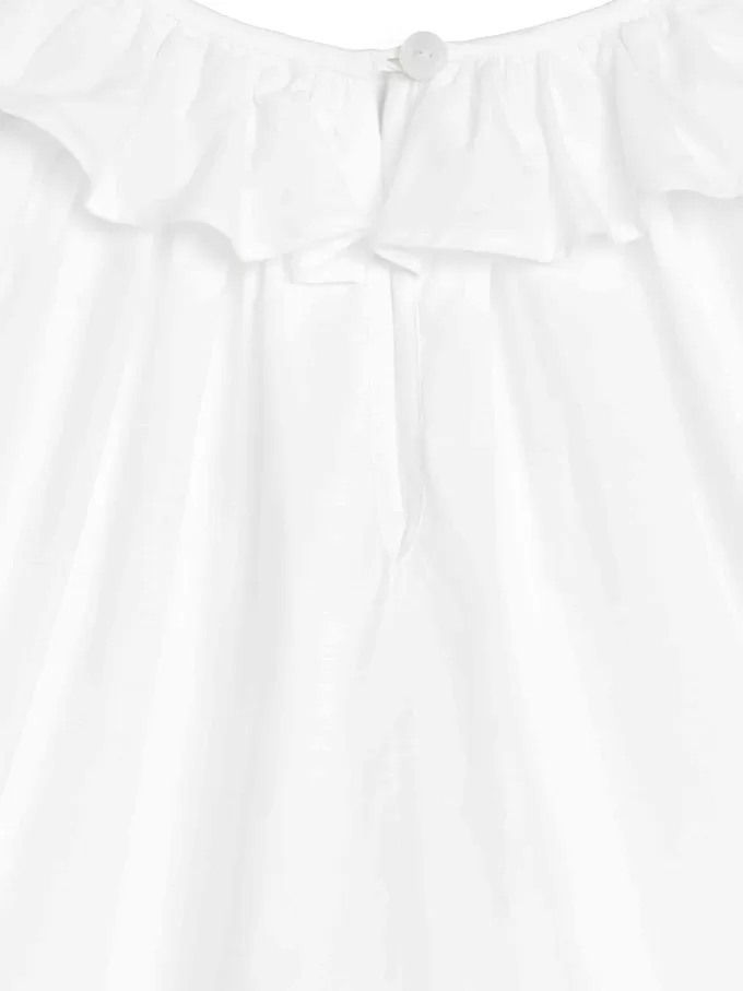 Frill-Collar Blouse