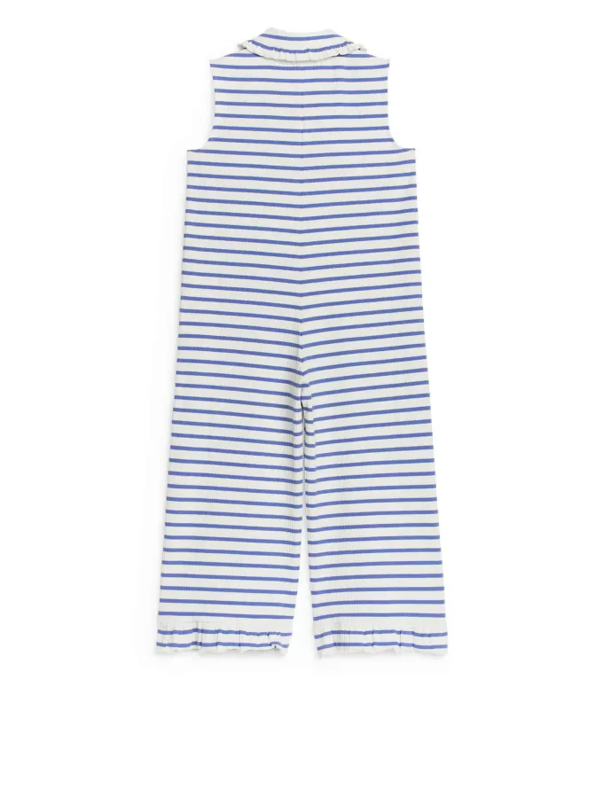Frill-Collar Jumpsuit