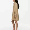 Frill-Detail Cotton Dress