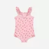 Frill-Detail Swimsuit