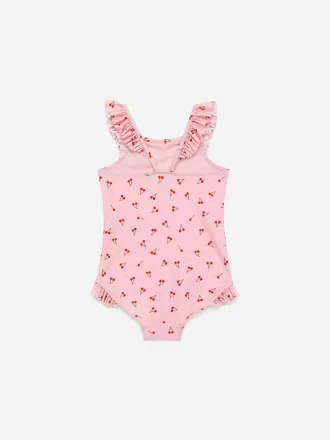 Frill-Detail Swimsuit