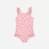 Frill-Detail Swimsuit