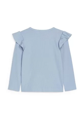 Frilled Jersey Top