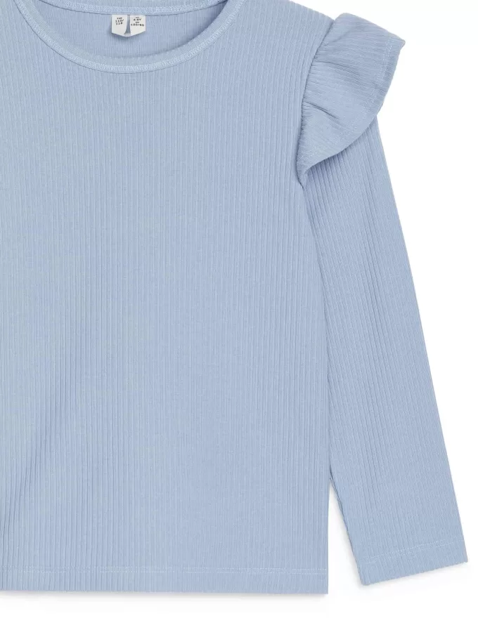 Frilled Jersey Top