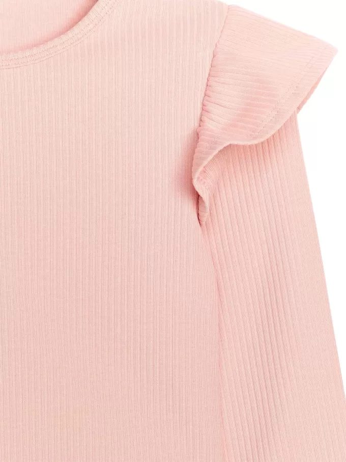 Frilled Jersey Top
