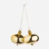 Glass Baubles Set of 2 Glass Baubles Set of 2
