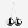 Glass Baubles Set of 2