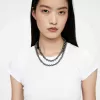 Glass Bead Velvet Necklace