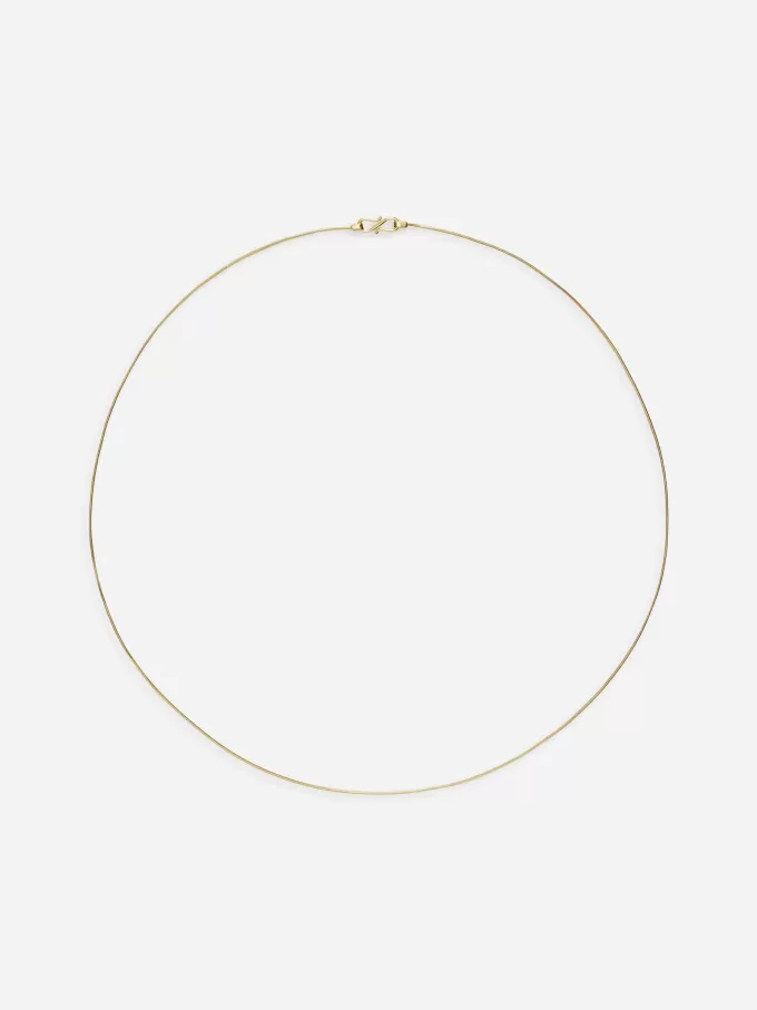 Gold-Plated Chain Necklace