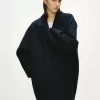 Oversized Wool-Blend Coat
