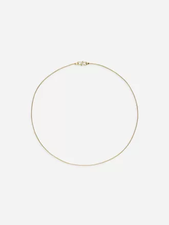 Gold-Plated Chain Necklace