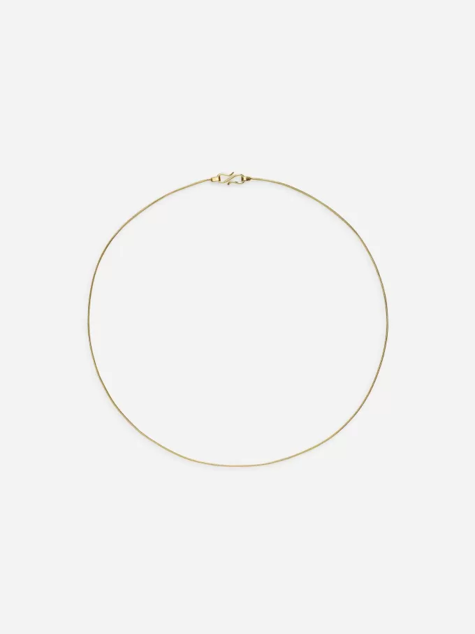 Gold-Plated Chain Necklace