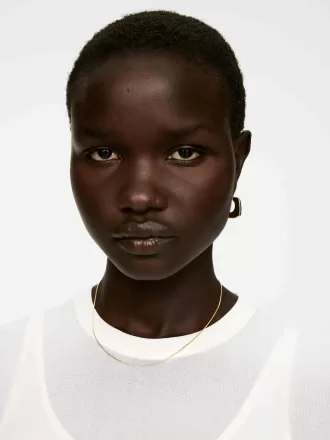 Gold-Plated Chain Necklace