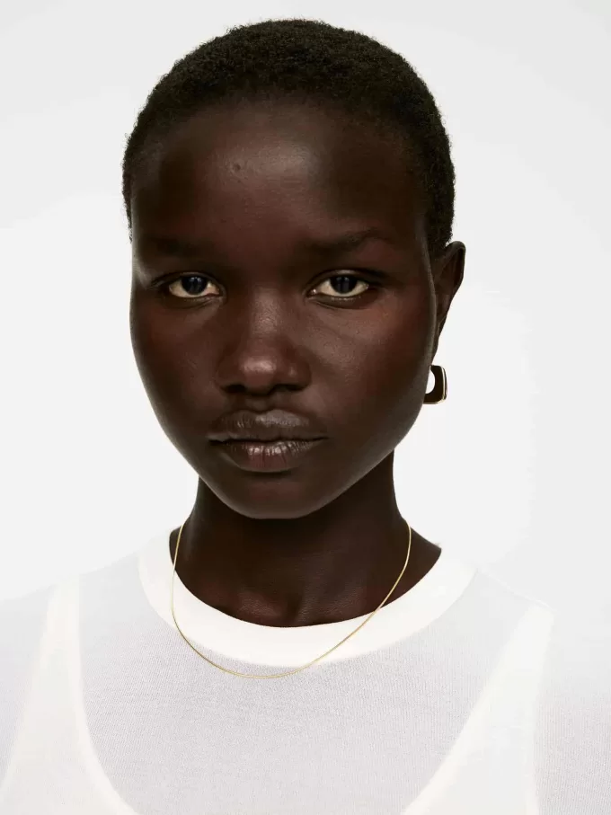 Gold-Plated Chain Necklace