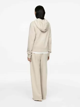 Half-Zip Cotton Hoodie