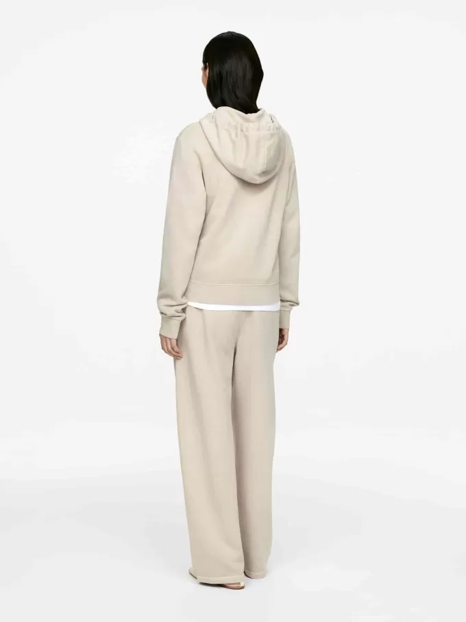 Half-Zip Cotton Hoodie