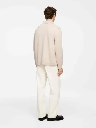 Half Zip Cotton Jumper