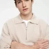 Half Zip Cotton Jumper