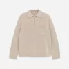 Half Zip Cotton Jumper