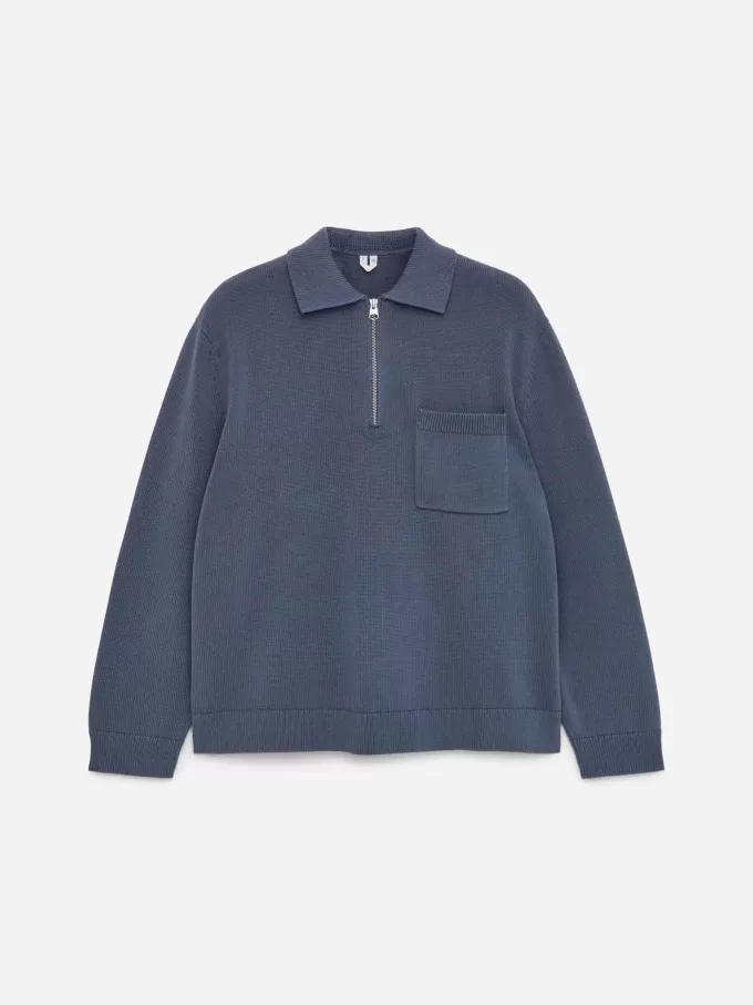 Half Zip Cotton Jumper Half Zip Cotton Jumper