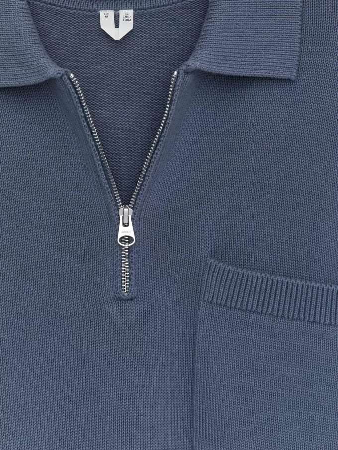 Half Zip Cotton Jumper Half Zip Cotton Jumper