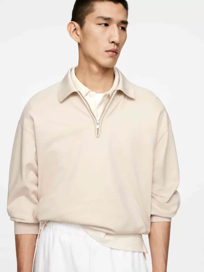 Half-Zip Polo Shirt