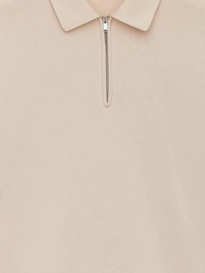 Half-Zip Polo Shirt