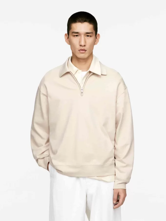 Half-Zip Polo Shirt