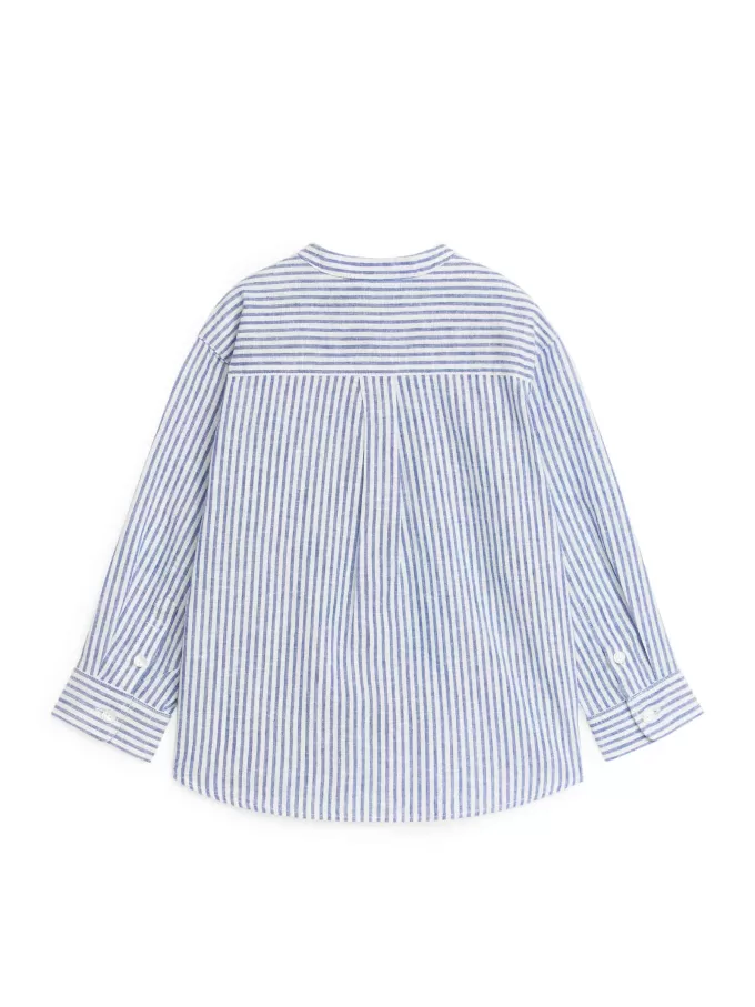 Henley Linen Shirt Henley Linen Shirt