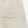 High Waist Linen Shorts
