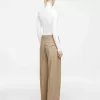 High-Waist Tailored Trousers