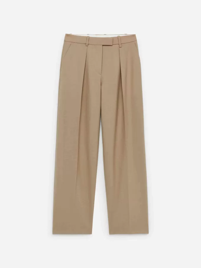 High-Waist Tailored Trousers