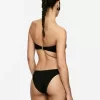 High-Waist Textured Bikini Briefs