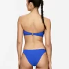 High-Waist Textured Bikini Briefs
