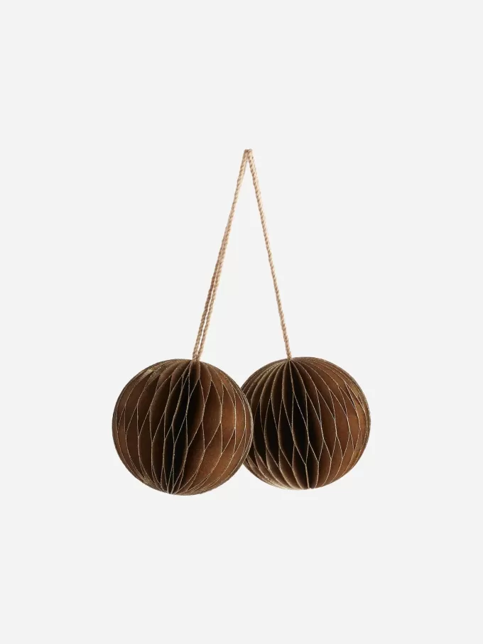 Honeycomb Ornaments Set of 2