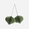 Honeycomb Ornaments Set of 2