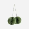 Honeycomb Ornaments Set of 2 Honeycomb Ornaments Set of 2