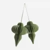 Honeycomb Ornaments Set of 2