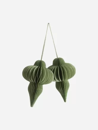 Honeycomb Ornaments Set of 2