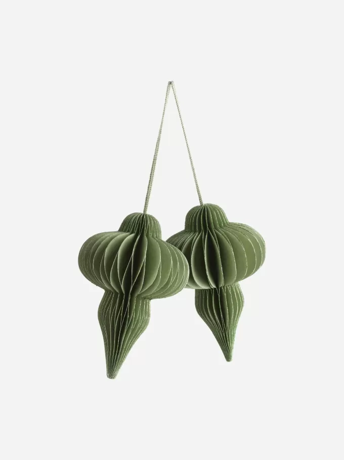 Honeycomb Ornaments Set of 2