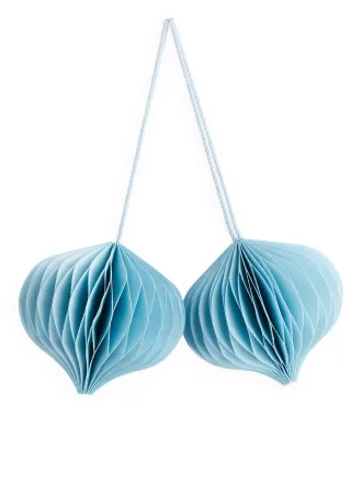 Honeycomb Ornaments Set of 2
