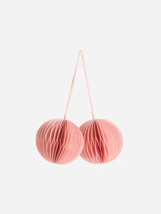 Honeycomb Ornaments Set of 2