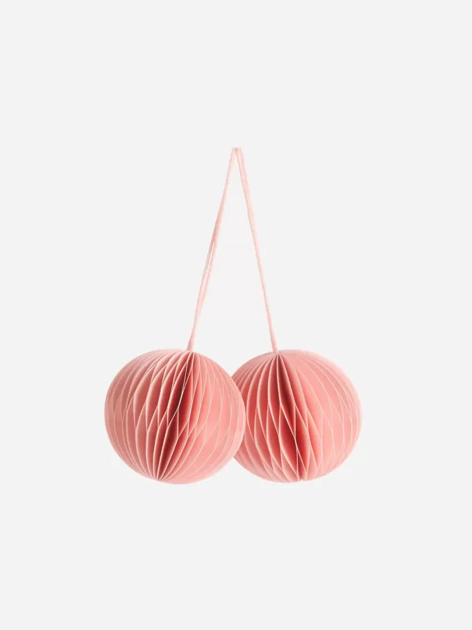 Honeycomb Ornaments Set of 2 Honeycomb Ornaments Set of 2