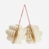 Honeycomb Ornaments Set of 2