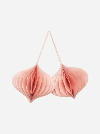 Honeycomb Ornaments Set of 2