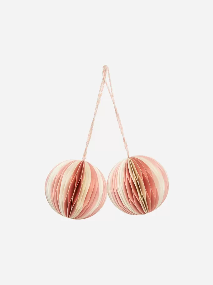 Honeycomb Ornaments Set of 2 Honeycomb Ornaments Set of 2