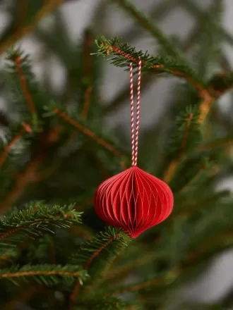 Honeycomb Ornaments Set of 2