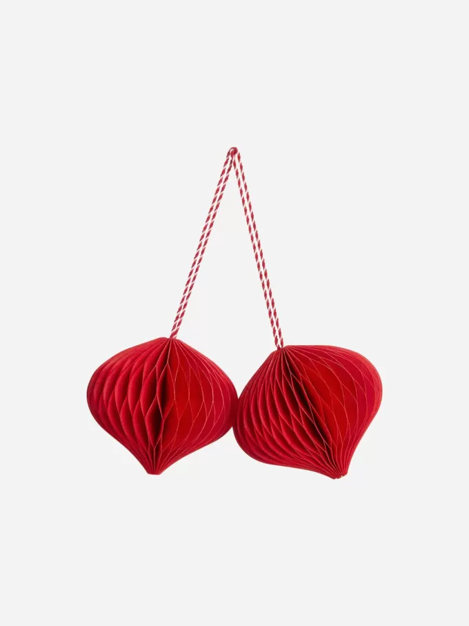 Honeycomb Ornaments Set of 2