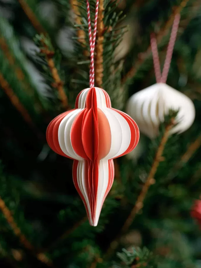 Honeycomb Ornaments Set of 2 Honeycomb Ornaments Set of 2